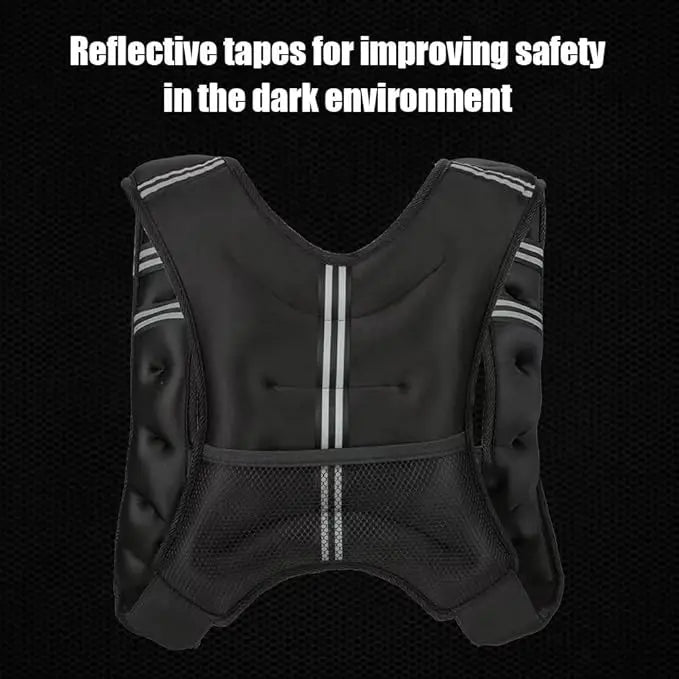 Weighted Vest for Men Women, 12 -30 Lbs Weights Included,