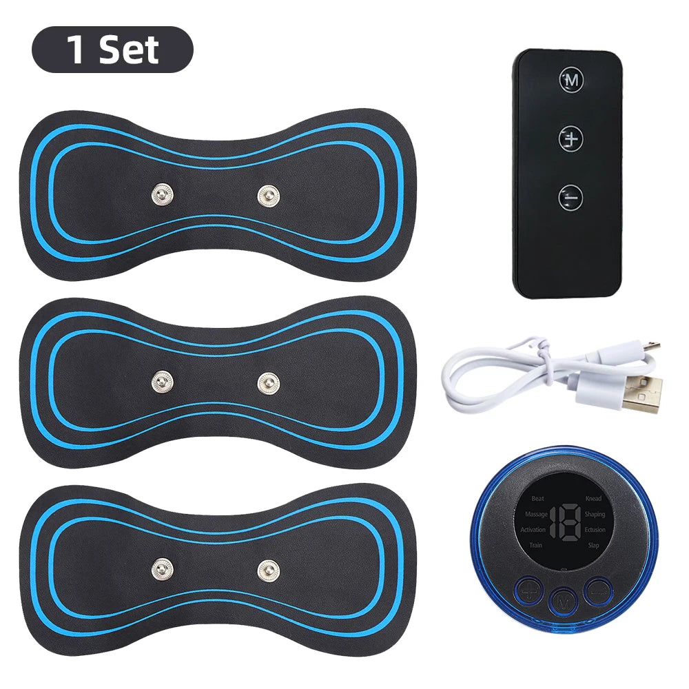 EMS Electric Neck Massager – Low Frequency Muscle Stimulator for Neck, Back & Body Recovery