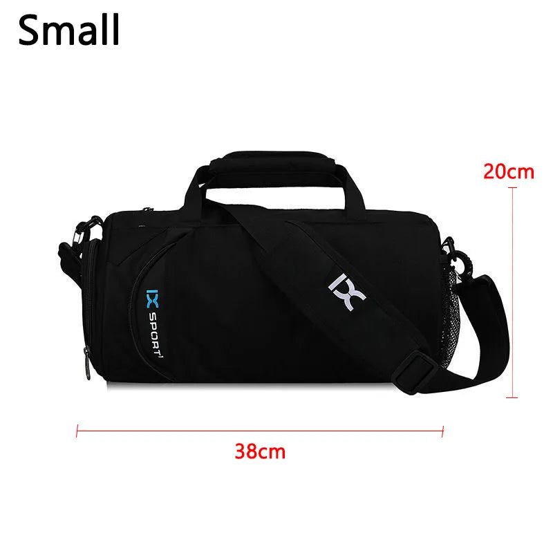 Large Fitness Gym Bag – Wet/Dry Compartments, Shoe Storage, Travel & Workout Duffel