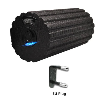 Electric Vibration Foam Roller with 4 Speeds for Deep Tissue Massage