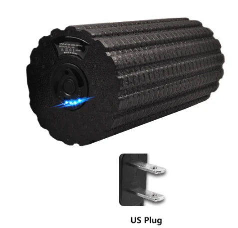Electric Vibration Foam Roller with 4 Speeds for Deep Tissue Massage