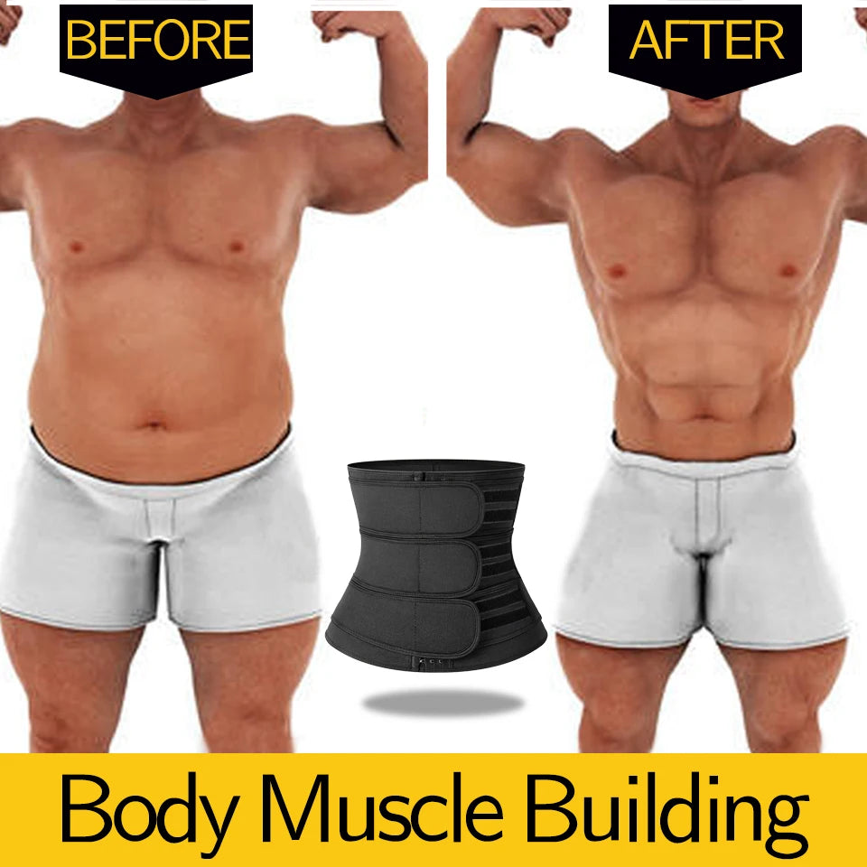 Men’s Waist Trainer – Slimming Belt, Sweat Trimmer & Workout Support