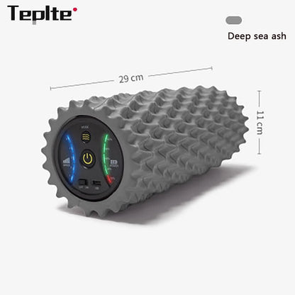 Electric Vibration Foam Roller with 4 Speeds for Deep Tissue Massage