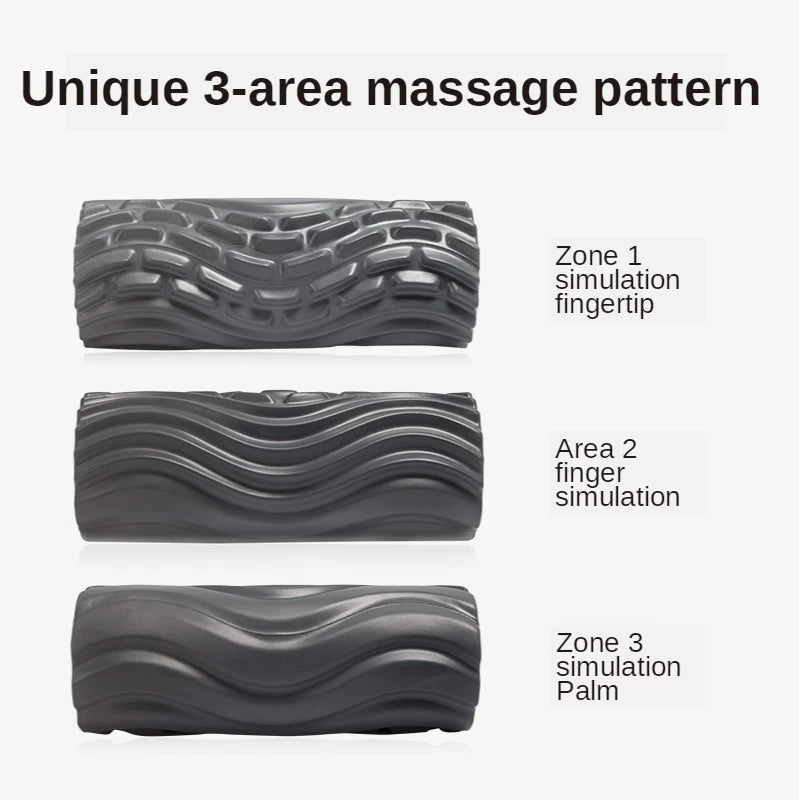 Electric Vibration Foam Roller with 4 Speeds for Deep Tissue Massage