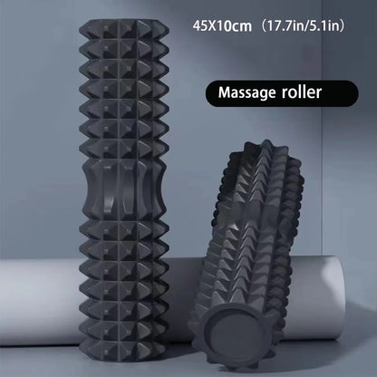 Yoga Foam Roller & Pilates Block Set – Muscle Massage, Fitness Recovery Equipment