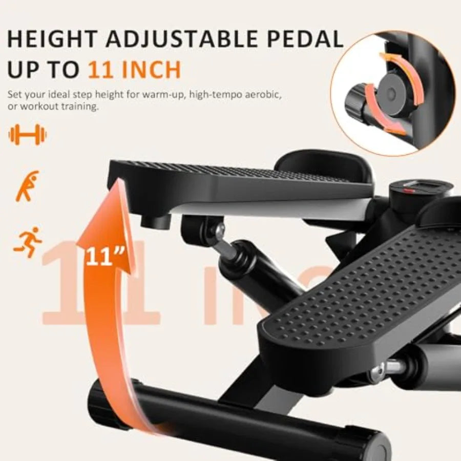 Mini Stepper Exercise Machine – Portable Stair Stepper for Home Cardio & Full Body Workout (300lb Capacity)