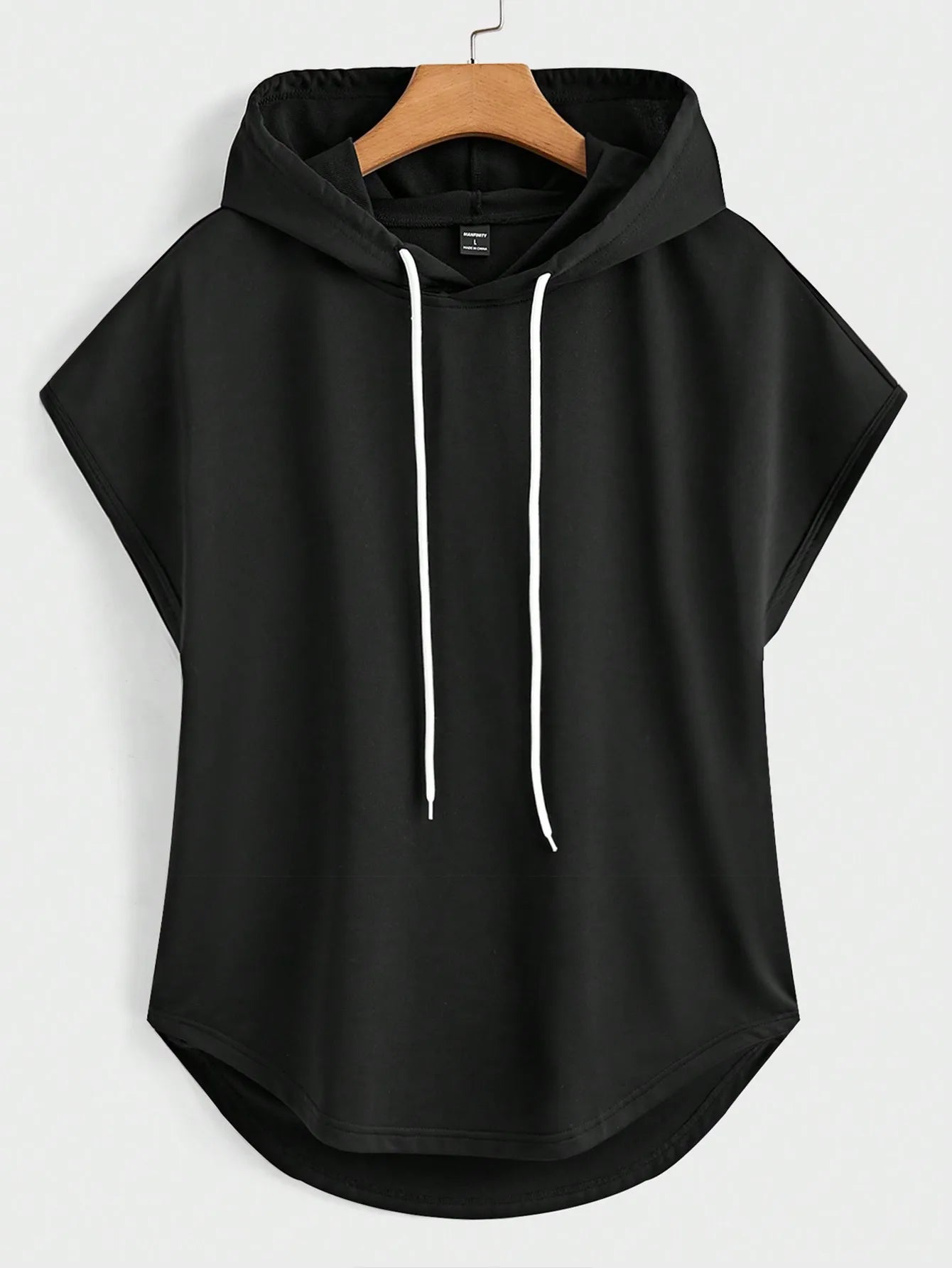 Men's Sleeveless Hooded Tank Top Casual Streetwear Summer Gym Pullover