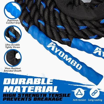 Weighted Jump Rope – Fitness Training, Boxing Cardio & Home Gym Equipment