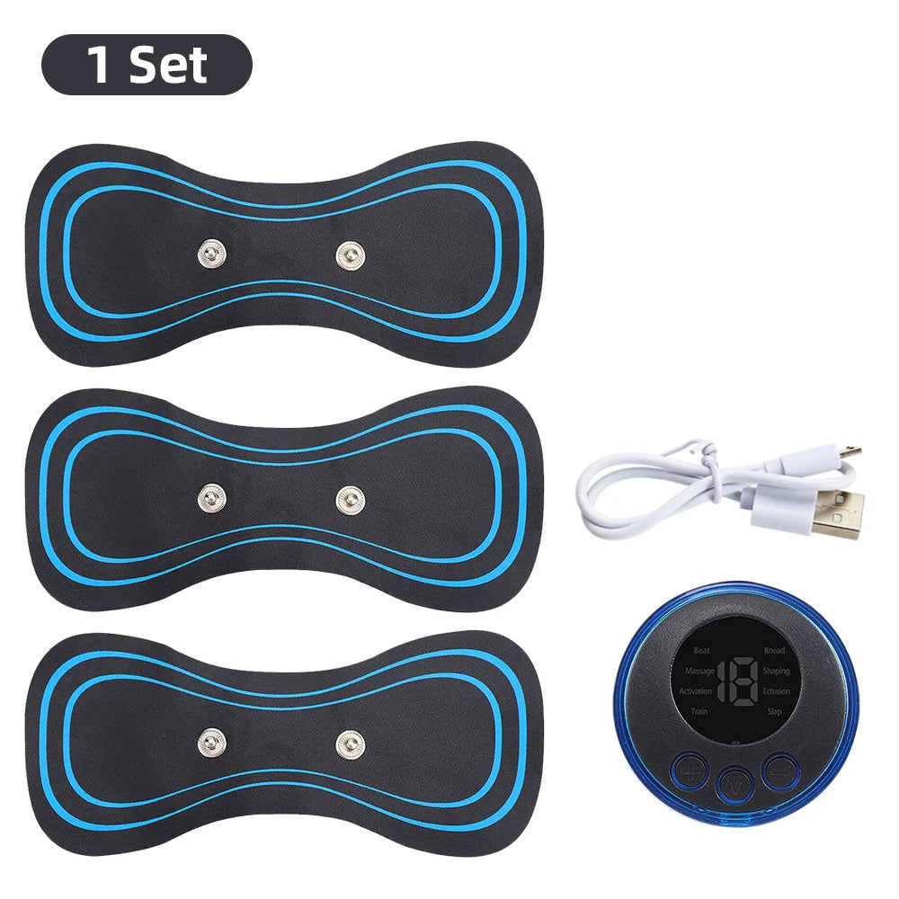 EMS Electric Neck Massager – Low Frequency Muscle Stimulator for Neck, Back & Body Recovery