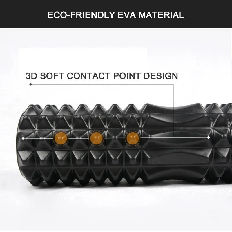 Yoga Foam Roller & Pilates Block Set – Muscle Massage, Fitness Recovery Equipment