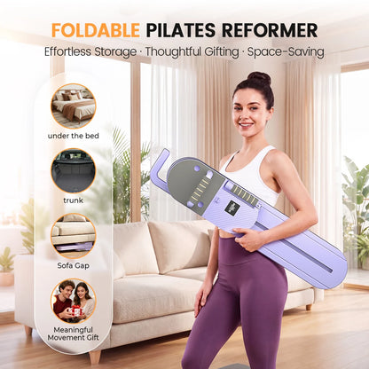 5-in-1 Adjustable Pilates Board – Foldable Full Body Trainer for Abs, Core & Glutes