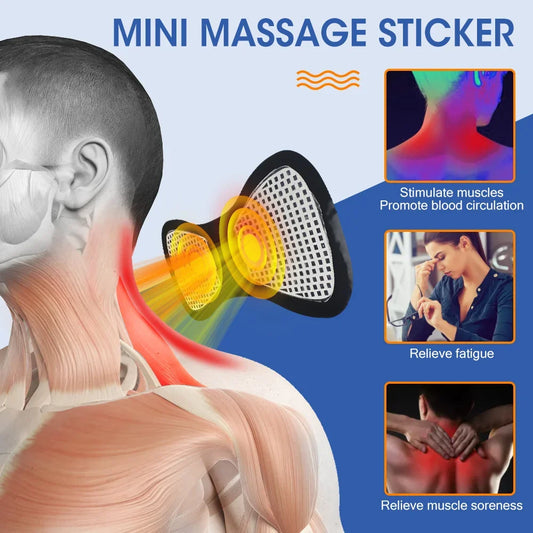 EMS Electric Neck Massager – Low Frequency Muscle Stimulator for Neck, Back & Body Recovery
