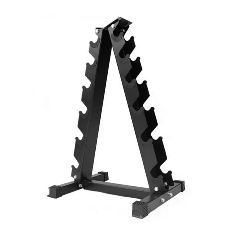 Steel Dumbbell Rack Stand (A-Frame) for Home Gym