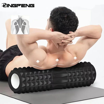Foam Massage Roller (30/45cm) – Deep Tissue Muscle Relief for Fitness, Physiotherapy & Sports Recovery