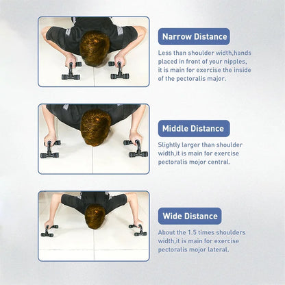 H-shaped push-up bracket auxiliary exercise pectoral muscle