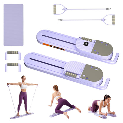 5-in-1 Adjustable Pilates Board – Foldable Full Body Trainer for Abs, Core & Glutes