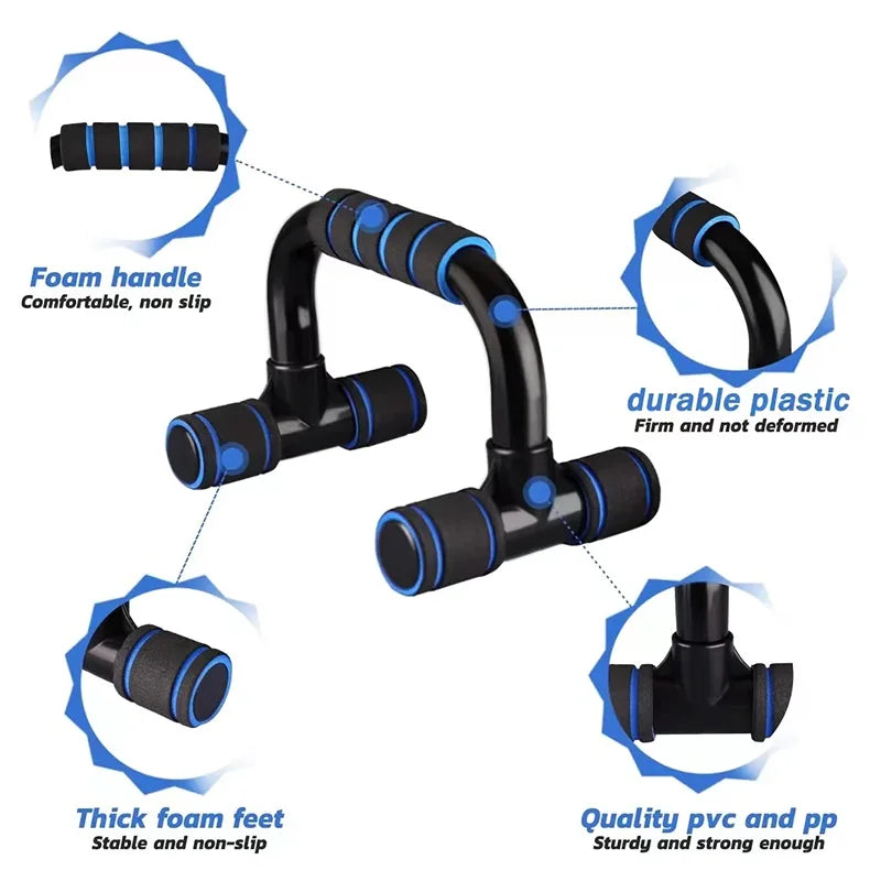 H-shaped push-up bracket auxiliary exercise pectoral muscle