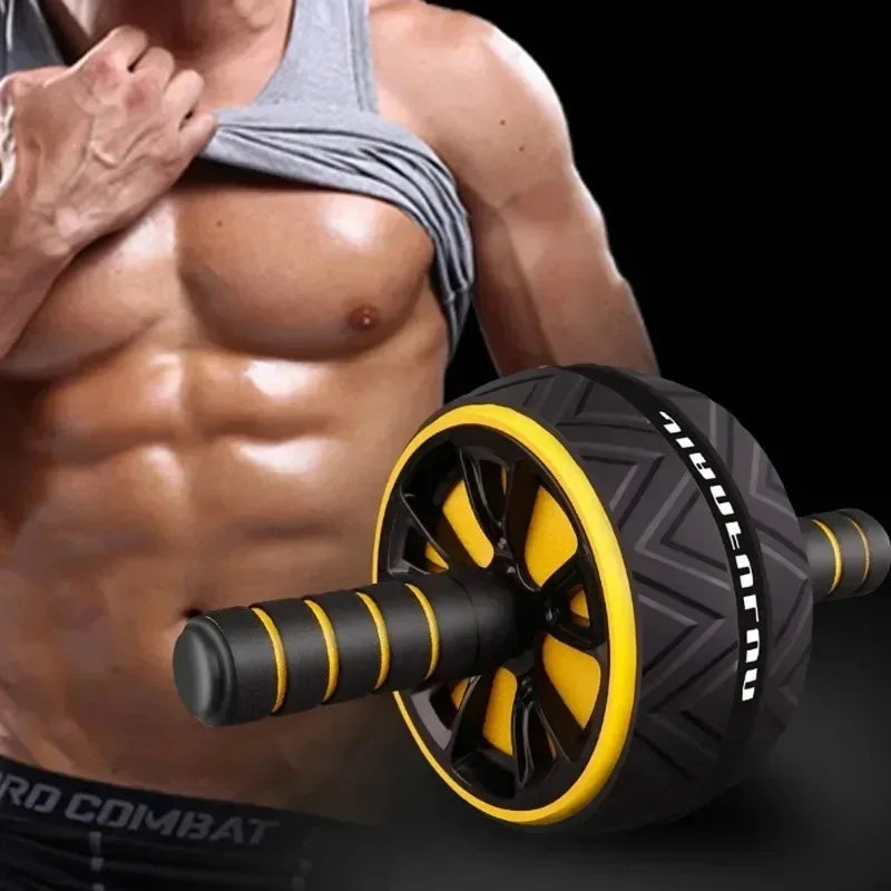 Silent Ab Roller Wheel – Core Strength & Abdominal Workout Equipment for Home Fitness