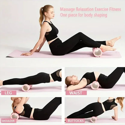 Foam Massage Roller (30/45cm) – Deep Tissue Muscle Relief for Fitness, Physiotherapy & Sports Recovery