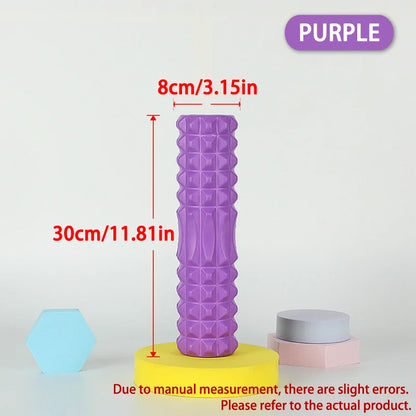 Foam Massage Roller (30/45cm) – Deep Tissue Muscle Relief for Fitness, Physiotherapy & Sports Recovery