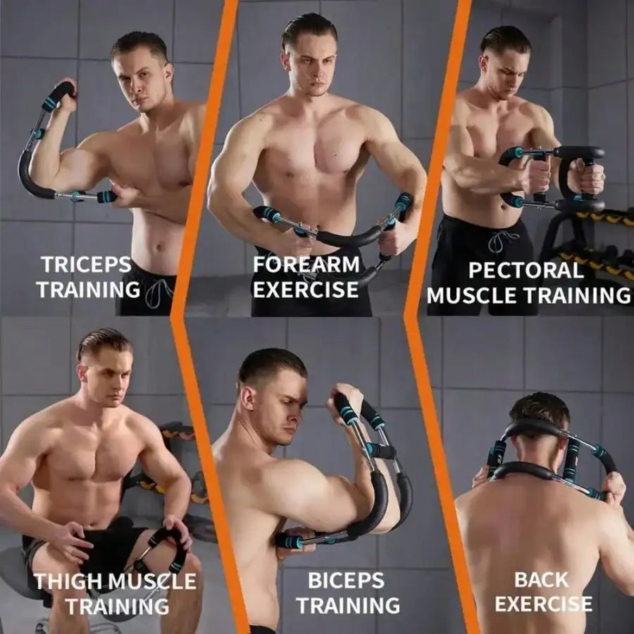 Adjustable Arm Trainer – Chest, Forearm & Grip Strength Exercise Equipment for Home Fitness