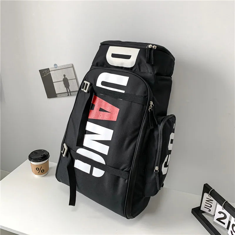 Men’s Waterproof Gym & Travel Backpack – Large Capacity with Laptop & Wet/Dry Storage
