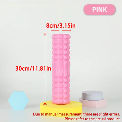 Foam Massage Roller (30/45cm) – Deep Tissue Muscle Relief for Fitness, Physiotherapy & Sports Recovery