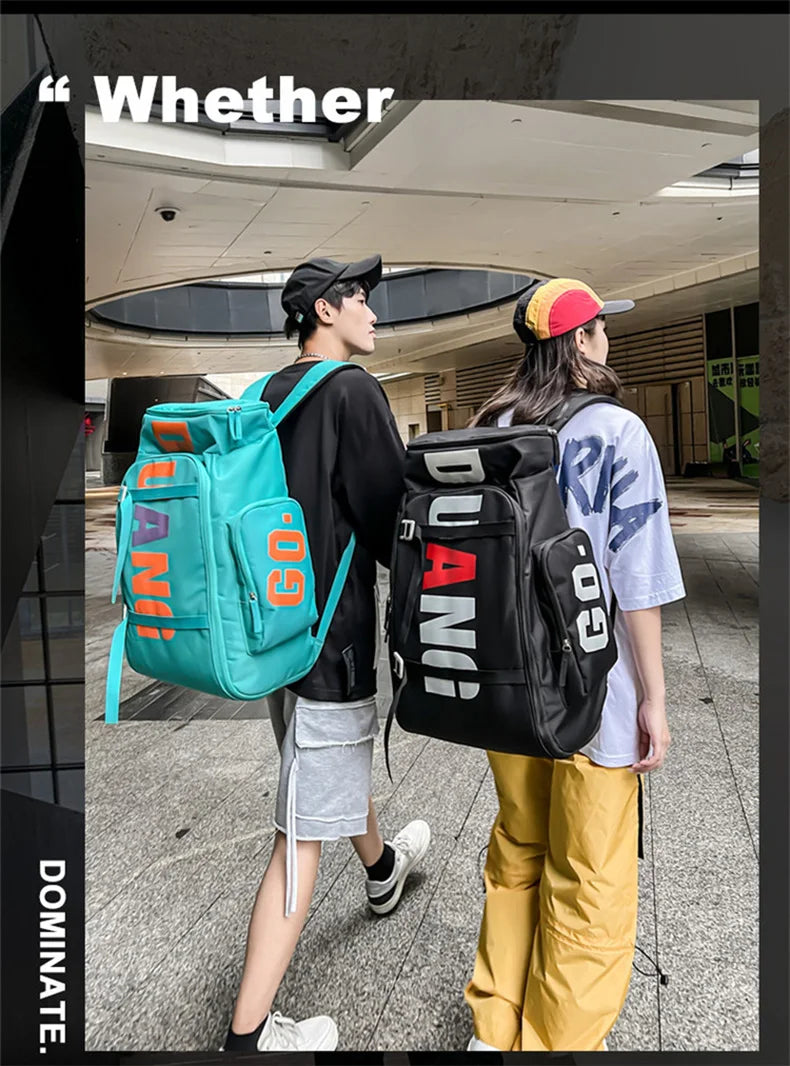 Men’s Waterproof Gym & Travel Backpack – Large Capacity with Laptop & Wet/Dry Storage