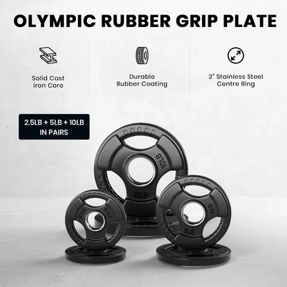 Brand new fast shipping EZ Curl Bar Weight Set 2 Inch Easy Curl Barbell with Weight Plates for Strength Training