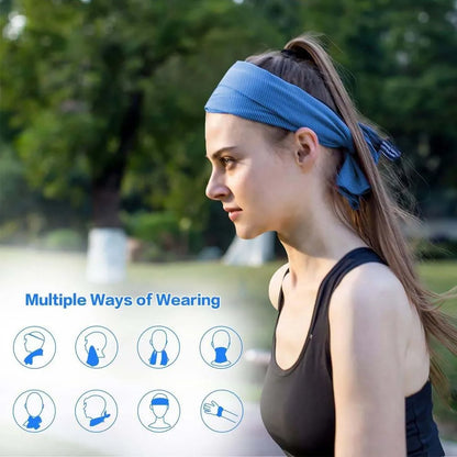 Quick-Dry Cooling Towel Set – Sweat Absorbent for Yoga, Golf, Swimming & Fitness