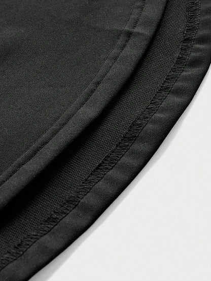 Men's Sleeveless Hooded Tank Top Casual Streetwear Summer Gym Pullover