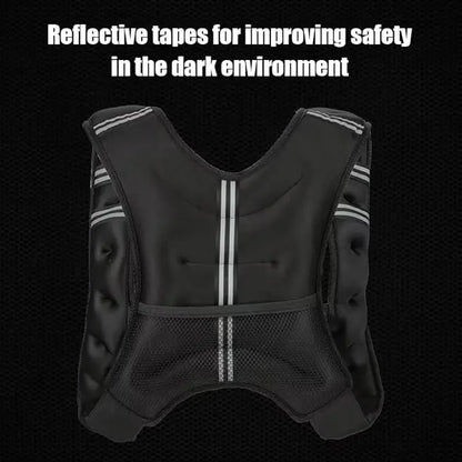 Weighted Vest for Men Women, 12 -30 Lbs Weights Included,