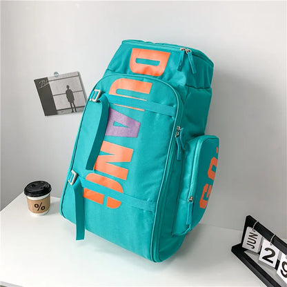 Men’s Waterproof Gym & Travel Backpack – Large Capacity with Laptop & Wet/Dry Storage