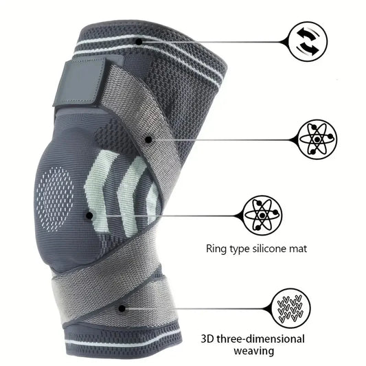 Elastic Knee Support Sleeve for Sports & Fitness