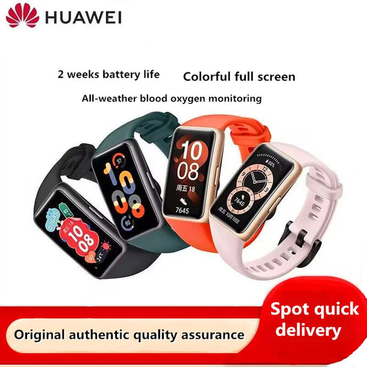 Huawei Band 6 Fitness Tracker – SpO2, Heart Rate, Sleep Monitor & 14-Day Battery