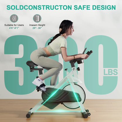 Superun Exercise Bike with 32-Level Magnetic Resistance