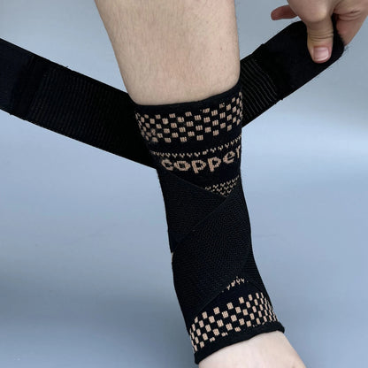 Ankle Support Brace – Compression Sleeve for Plantar Fasciitis, Running & Sports