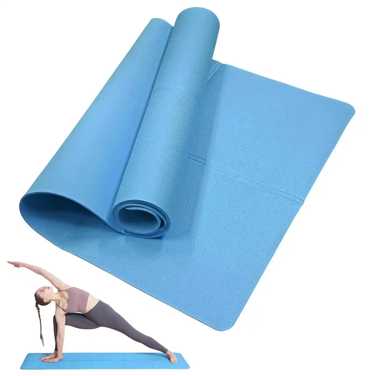 Y4mm EVA Foam Yoga Mat for Fitness & Pilates