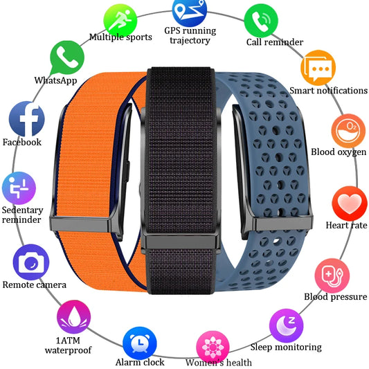 LIGE Smart Fitness Band with Heart Rate & Activity Tracking (iOS/Android)