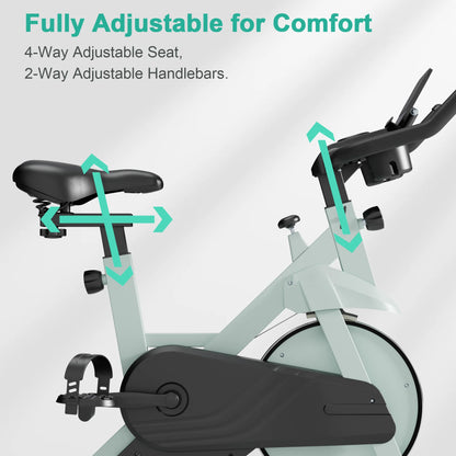Superun Exercise Bike with 32-Level Magnetic Resistance
