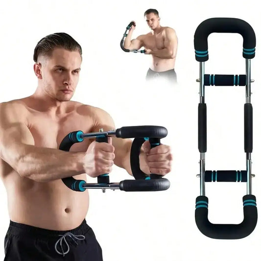 Adjustable Arm Trainer – Chest, Forearm & Grip Strength Exercise Equipment for Home Fitness