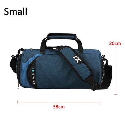 Large Fitness Gym Bag – Wet/Dry Compartments, Shoe Storage, Travel & Workout Duffel