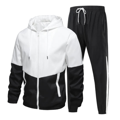 Men’s Sports Tracksuit Set – Breathable Running & Gym Jogger Outfit for Training & Fitness