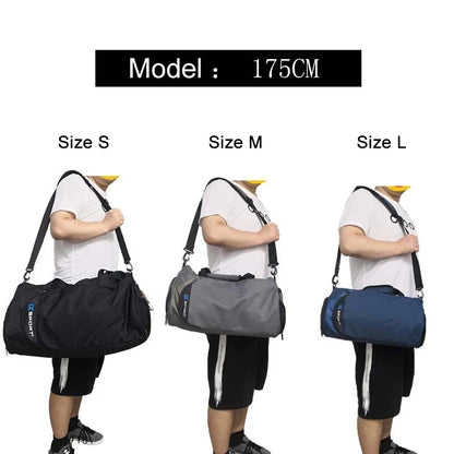 Large Fitness Gym Bag – Wet/Dry Compartments, Shoe Storage, Travel & Workout Duffel