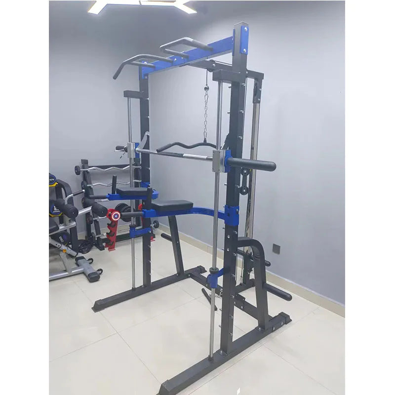 Multi-Function Smith Machine Home Gym – All-in-One Strength Training & Squat Rack System
