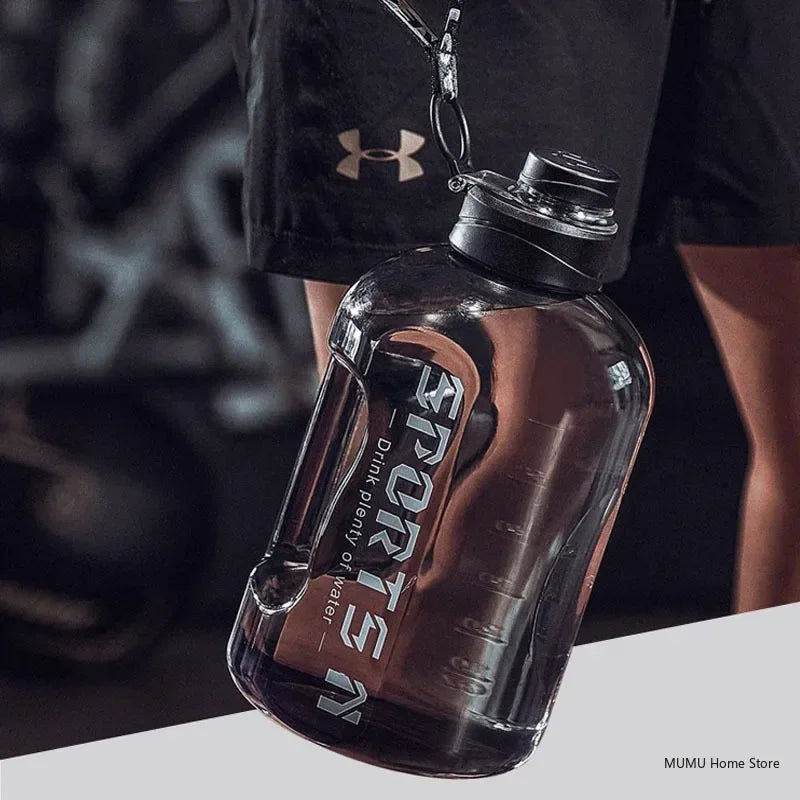 Large Capacity Sports Water Bottle (1.7L–5L) for Gym & Outdoor Use