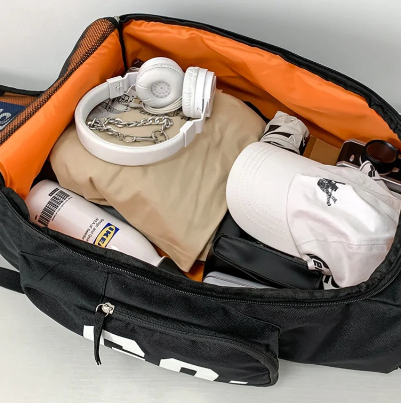 Men’s Waterproof Gym & Travel Backpack – Large Capacity with Laptop & Wet/Dry Storage