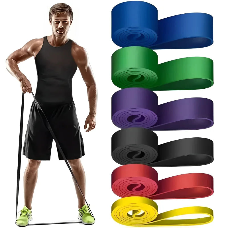 TPE Resistance Bands for Strength Training, Yoga & Fitness