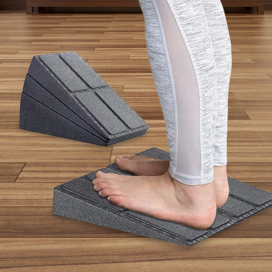 3-Pack Adjustable Slant Board Calf Stretcher – Foot, Leg & Plantar Fascia Stretching