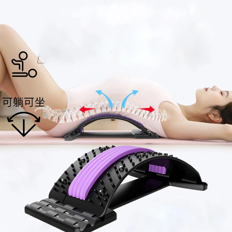 Back Stretcher for Back Pain Relief,  Lower and Upper Back Support for Herniated Disc